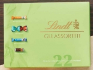 LINDT.CONF.T.11,50 GR.220 CONDIVIDIAMO VERDE